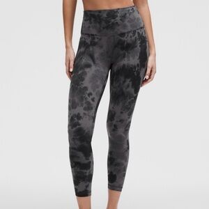 Lululemon Align High-Rise 25” Leggings Diamond Dye Grey Size 14